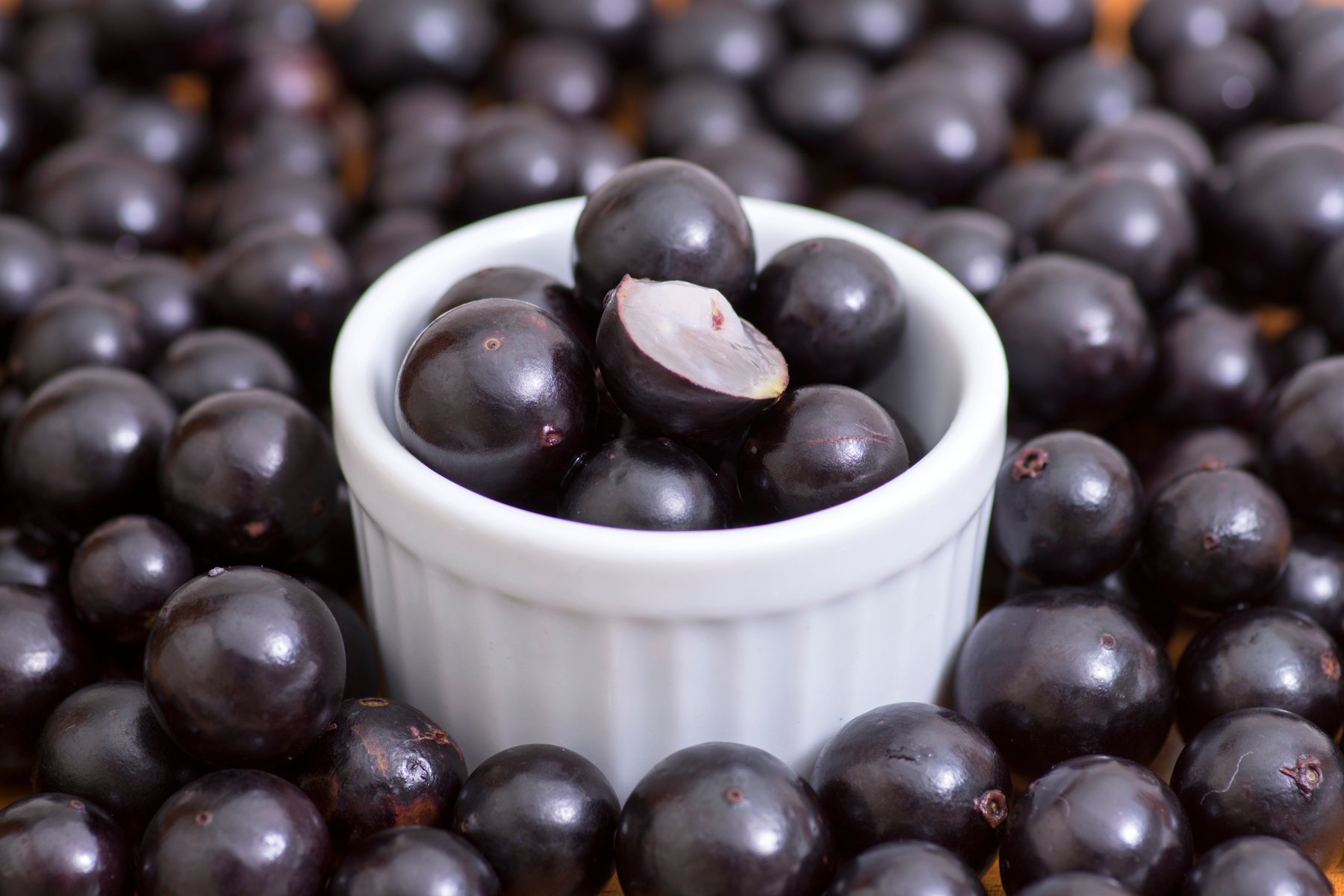 Fresh jabuticaba fruit