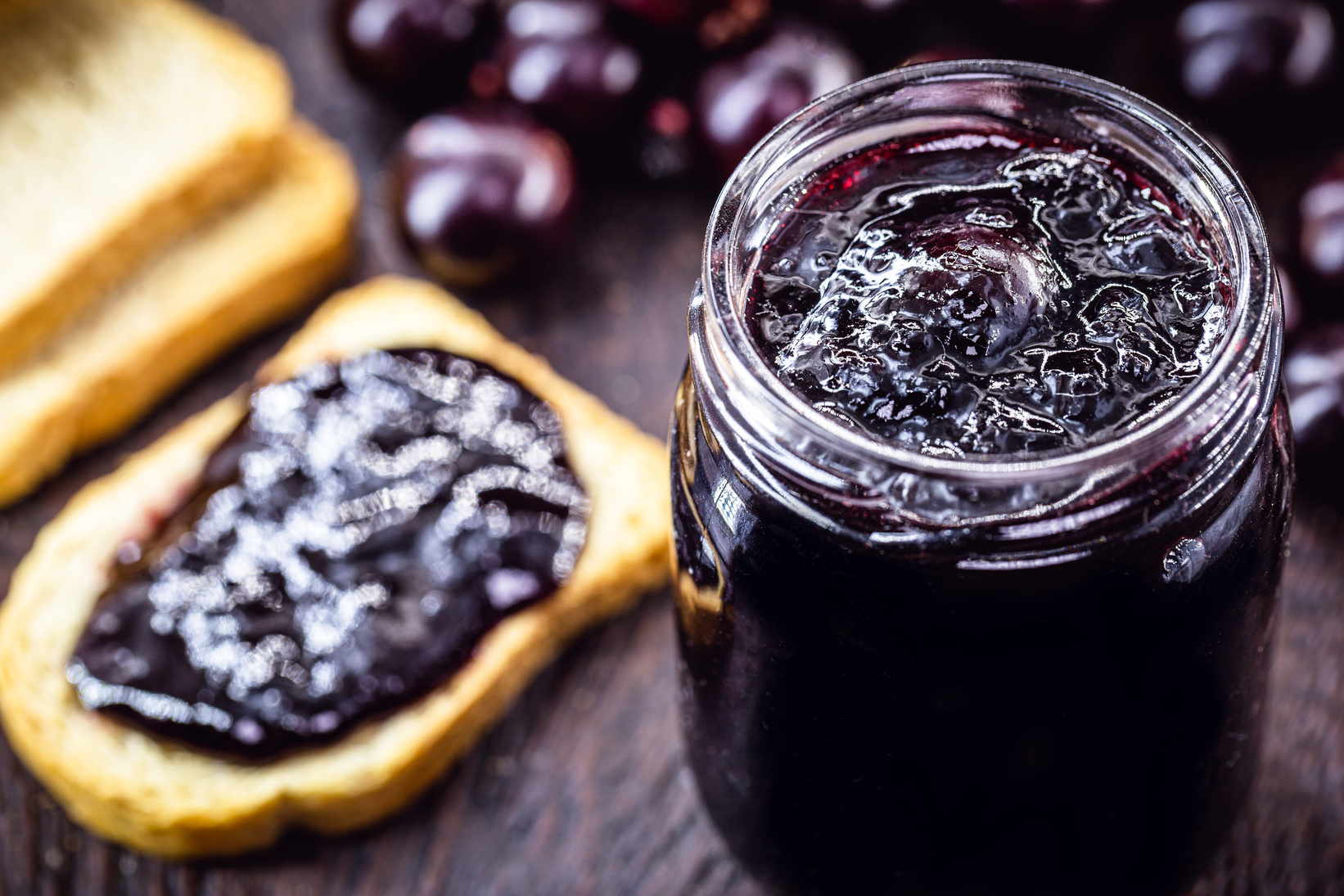 jabuticaba (or jaboticaba) jelly, Brazilian grape native to the Atlantic forest, and south america. Jelly without preservatives or added sugar.